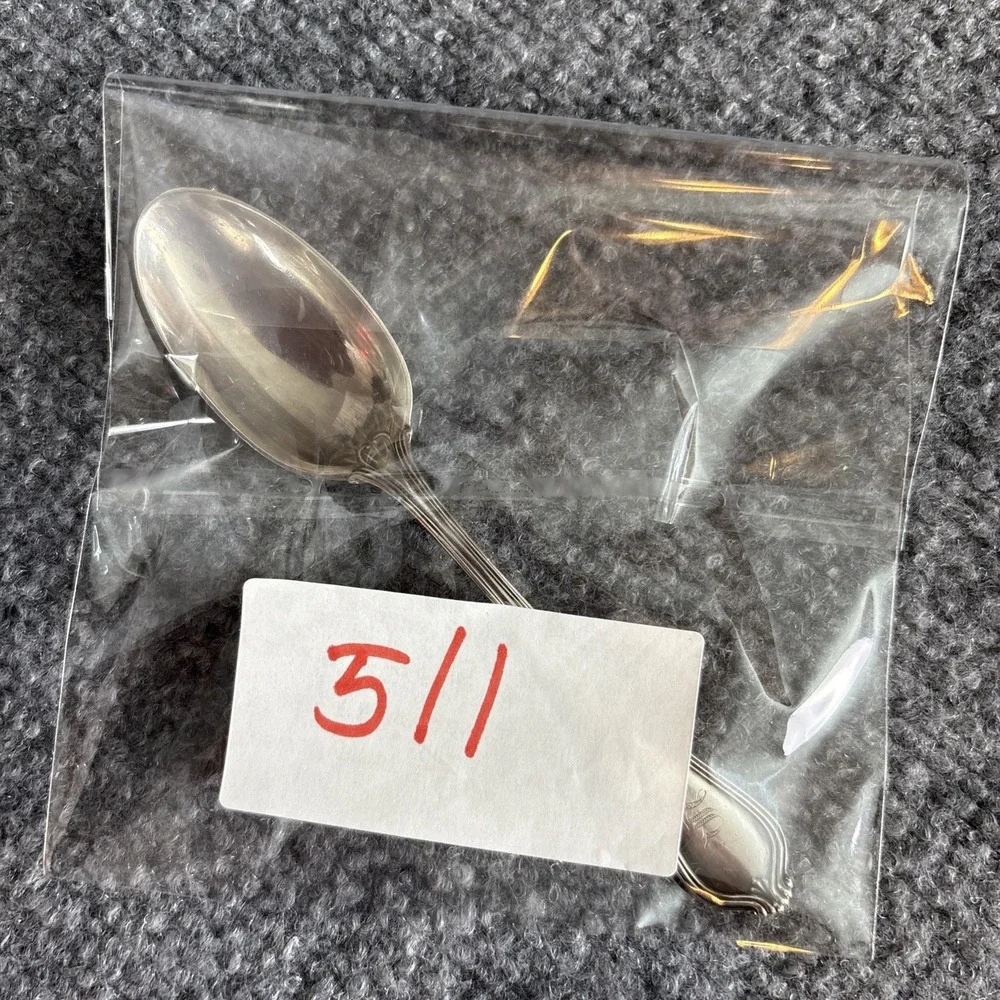 Towle Paul Revere Sterling Silver Teaspoon  .925 Monogram S 1906 Pattern